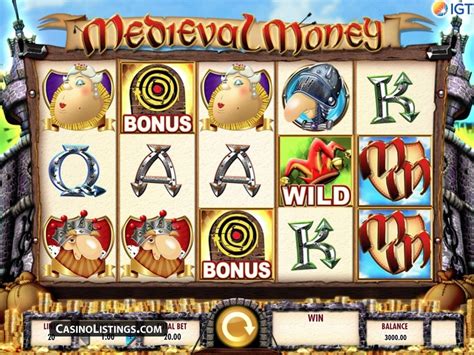 Medieval Money Slot Machine .